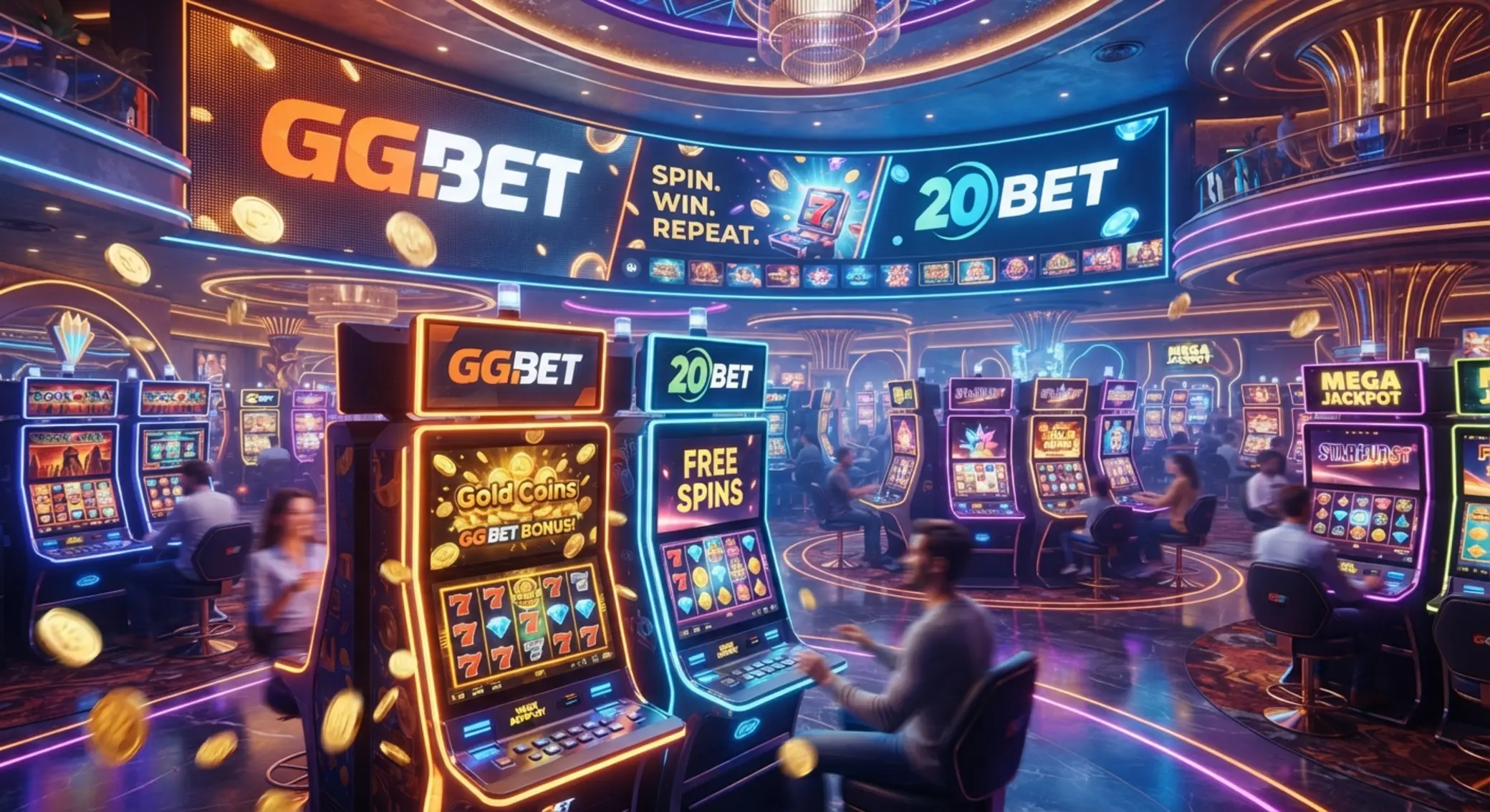 Online nyerőgépes hangulat GG Bet és 20Bet témában
